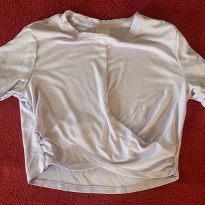 Kids  Lavender Twist Front Top